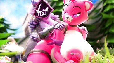 "Late Night Cuddles with Fortnite's Raven"