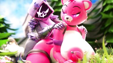 "Late Night Cuddles with Fortnite's Raven"