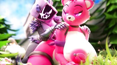 "Late Night Cuddles with Fortnite's Raven"