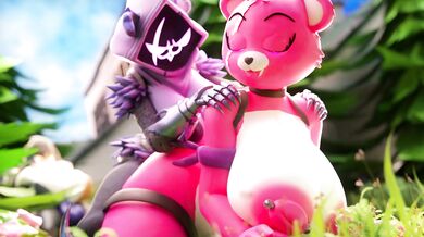 "Late Night Cuddles with Fortnite's Raven"