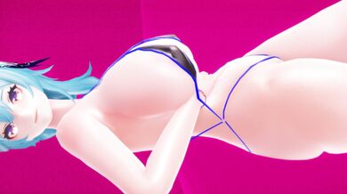 Watch as Eula and Arlecchino take on the role of Amethyst, a beautiful and powerful gem, in this stunning 4K hentai porn video.