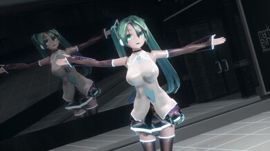 Hentai Porn: "Hatsune Miku: The Satisfaction King (Dark Skin Version)"