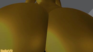 'Sexy young girl facesitting on a toy while POV'