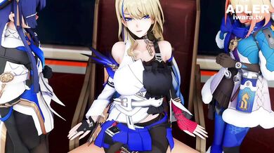 'Lustful Licking and Suckling at the Serval and Elysia Buffet'