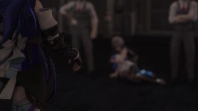 A hot couple get steamy in the bedroom and then proceed to have rough sex on the bed, with each other and also with some toys.