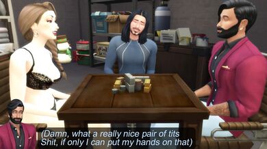 'Mistress Isabella Strips For The Horny Gentlemen'