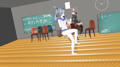 'Sexy Teacher and Students in Heated Group Sex'