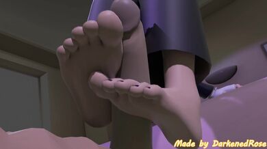 "A Foot Job with Jiro and Kaminari: A Hentai Porn Parody"