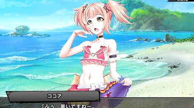 "The Lapucelle Kakao Scene: A Tail of Two Miko Sisters, Taimanin RPGX"