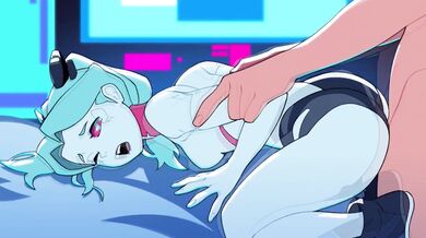 "Dominatrix Rebecca HMV - A Threesome in the Office"