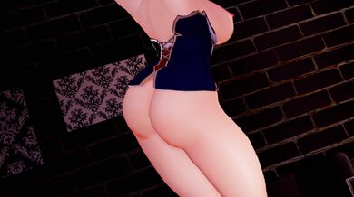 "Watch Jean dance erotically in her tight pink thong while she grinds and gyrates on a phallic object!"