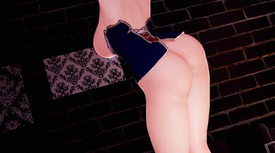 "Watch Jean dance erotically in her tight pink thong while she grinds and gyrates on a phallic object!"