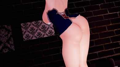 "Watch Jean dance erotically in her tight pink thong while she grinds and gyrates on a phallic object!"