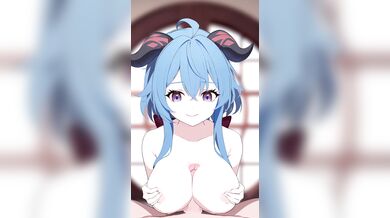 'Romantic Night with Kiriyuki: Ganyu Paizuri'