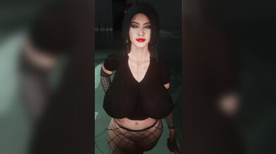 'Midnight Fishnet Shirt Drain Damage 3D No WM'