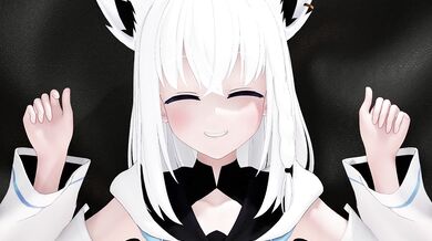 "Shirakami and Fubuki in the POV of a Flexible Cam Girl"