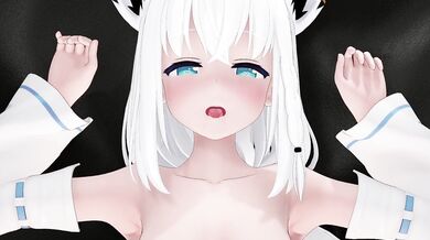 "Shirakami and Fubuki in the POV of a Flexible Cam Girl"