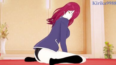 'Pizza Delivery Girl and the Chef have hot sex on the kitchen countertops'