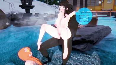 'The Ultimate NTR Harem Hot Spring Experience [Japanese 8005]'