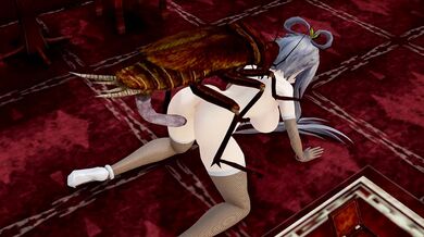 Rewritten as: 'Massive Insect Penetration and Orgasmic Release'