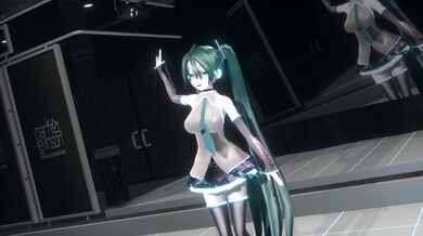 "Hatsune Miku, the Satisfaction King: Light Skinned Ver."