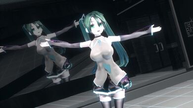 "Hatsune Miku, the Satisfaction King: Light Skinned Ver."