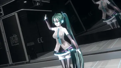 "Hatsune Miku, the Satisfaction King: Light Skinned Ver."