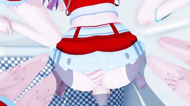 'Five Frigid Females and One Horny Hentai Hero - The Itsuki Nakano XMAS Hentai PORN Video '