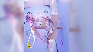 'Ariana Grande's First Anal Glory Hole Experience [Shido3D]'