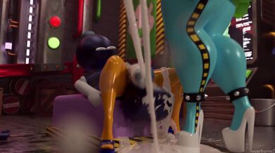 'Explosive Orgasms at the Bob-Ombette Testing Facility (Updated) [wyerframeZ]'