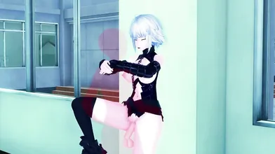 '"Jeanne D'Arc" the "Alter" of the Fate/Grand Order - A Sexy Hentai Journey through Time and Space'
