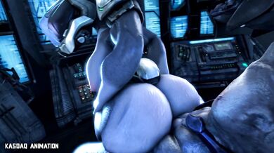 Rewritten as: "The Sensual Joys of Sangheili and Sex"