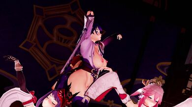 "Unbridled Lust and Passion in the Garden of Desire! Touken Renka NSFW Genshin Inazuma"