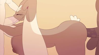 "My Lopunny Loves Double Penetration [HMioKun] - A Hentai Porn Parody"