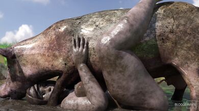 Rewritten as: "A Sultry Meatloaf in the Mud - A Wild Love Affair"