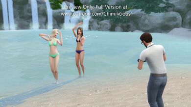 Watch these sexy models take control of the cameraman in this hot threesome scene!