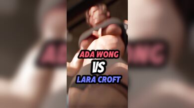 'The Tomb Raider and Resident Evil crossover: Lara Croft vs. Ada Wong - A Sexy Adventure [PMV/WIS]'