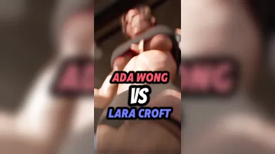 'The Tomb Raider and Resident Evil crossover: Lara Croft vs. Ada Wong - A Sexy Adventure [PMV/WIS]'