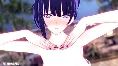 "Sexy Bath Dance with HoO Raiden Mei!"