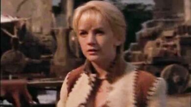 'Gabrielle and the Stallion - Wet Toads in the Garden'