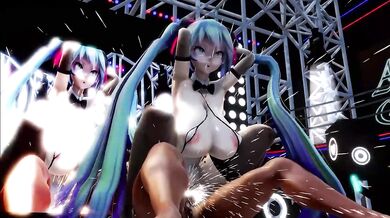 Miku-chan Gets Fucked By The Big Boss