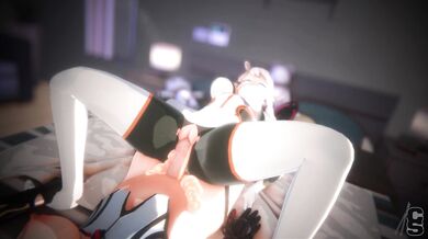 'Erotic Seduction of a Blonde Teenager by Two Asian Female Studs '