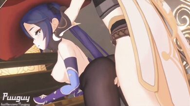 'Innocent Virgin is Fully Impacted by the Huge Monster Cock'