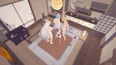 "Genshin's Hot Spring Rendezvous Part 2 - Alt Cam 4K - Genshin and Koibito's Sexy Adventure Continues!"