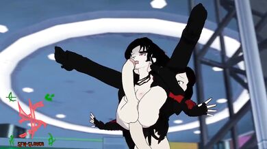 'Summer Rose gets pounded by Raven Branwen in the Garden of Eden!'