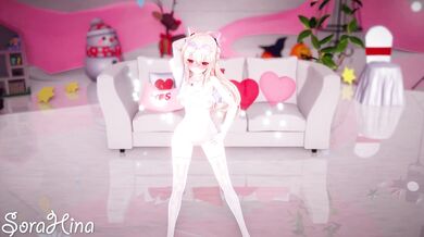 "Sexy Sorahina gets wet and wild in her dance studio!"