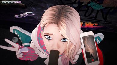 'Spidery-Gwen's BJs: A Tale of Two Webslingers!'