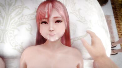 "Hot Japanese Schoolgirls in Lesbian Love! Honoka and Marie Rose Get it On!"