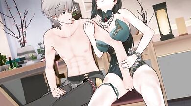 "Hanamomo's Juicy Pussy Makes Ruan Mei Squirt Uncontrollably in 2023"