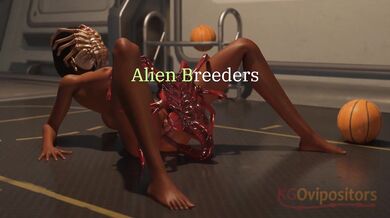Mistress Layla takes her slaves to a planet full of sexy aliens and breeds them until they are pregnant with their new masters' babies in MK 2.
